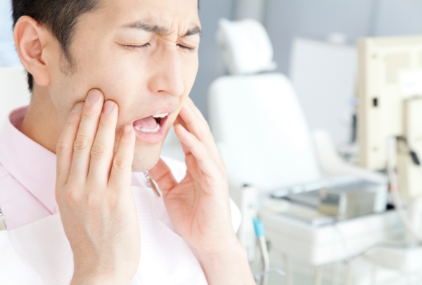 歯石除去の痛み
