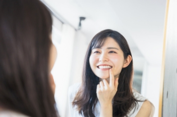 整った歯並び
