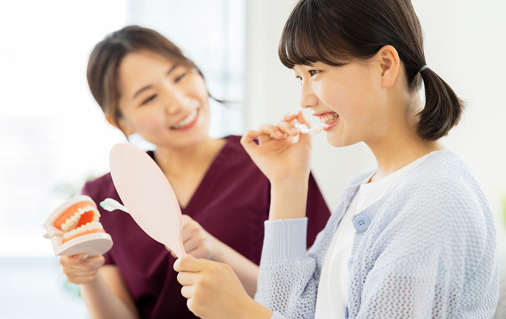 歯磨き指導