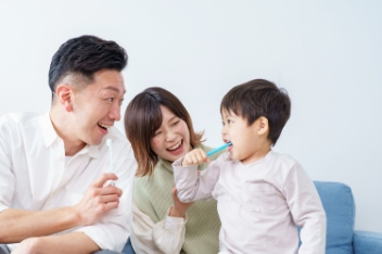 子どもの歯磨き